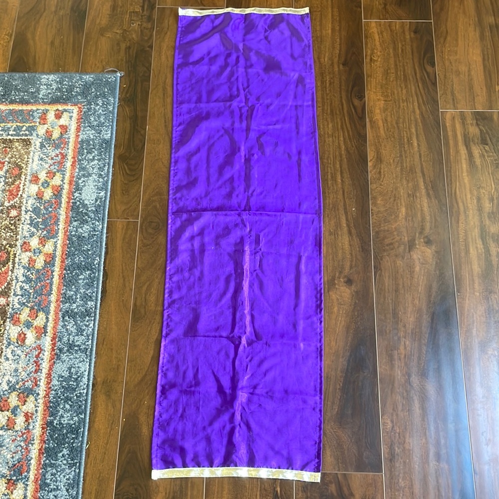 GREAT QUALITY indian sari purple diwali traditional